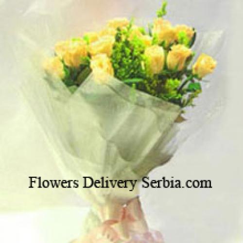 Beautiful 11 Yellow Roses