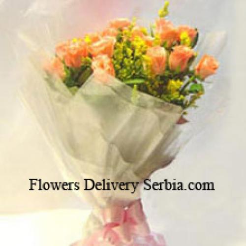 11 Sweet Orange Roses